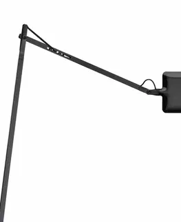 Stojacie lampy FLOS FLOS Kelvin LED dizajnérska stojaca lampa čierna