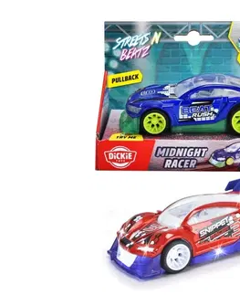 Hračky - autíčka DICKIE - Auto midnight racer, Mix Produktov