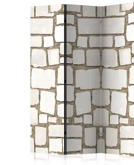 Paravány Paraván Stone Riddle Dekorhome 135x172 cm (3-dielny)