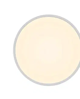 SmartHome stropné svietidlá Nordlux Stropné LED svetlo Oja Smart, biela, Ø 42 cm