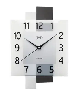 Hodiny Sklenené nástenné hodiny JVD NS19042.1
