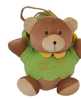 Plyšové hračky BABY MIX - Detská plyšová hračka s hracím strojčekom  medvedík zelený