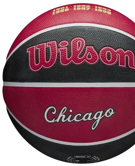 Basketbalové lopty Wilson NBA Team City Edition Chicago Bulls size: 7