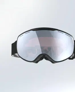 okuliare Lyžiarske a snowboardové okuliare G900 S1 do zlého počasia čierne