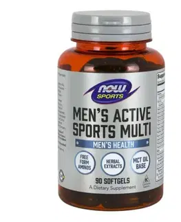 Ostatné špeciálne doplnky výživy NOW Men‘s Active Sports Multivitamin