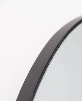 Zrkadlá LuxD Dizajnové nástenné zrkadlo Daiwa  čierne  x  25154