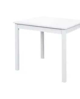 Jedálenské stoly Jedálenský stôl 8842B biely lak