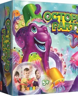 Hračky spoločenské hry pre deti TREFL - hra Octopus párty