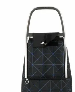 Nákupné tašky a košíky Rolser I-Max Star 6, černo-modrá nákupná taška na kolečkách