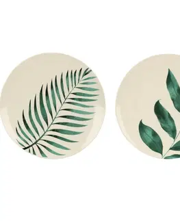 Taniere Porcelánový jedálenský tanier Leaf, pr. 27 cm