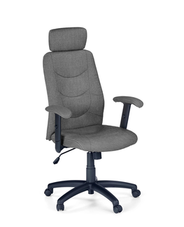 Kancelárske stoličky HALMAR Stilo 2 kancelárske kreslo s podrúčkami tmavosivá / čierna