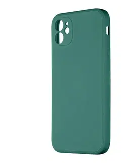 Puzdrá na mobilné telefóny Zadný kryt OBAL:ME Matte TPU pre Apple iPhone 11, tmavá zelená 57983117453