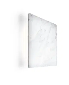 Nástenné svietidlá Wever & Ducré Lighting WEVER & DUCRÉ Miles 3.0 Wall 30x30cm mramor biely