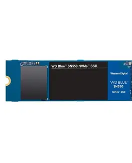 Pevné disky WD 1 TB Blue SSD disk SN550, m.2 PCIe Gen3, 2400 MB1950 MB, 2280 WDS100T2B0C