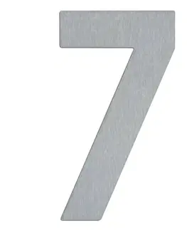 Číslo domu Albert Leuchten Dom číslo 7 - z nehrdzavejúcej ocele