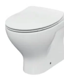 Záchody CERSANIT - SET A37 STOJÚCE WC MISA MODUO CO 10 SO SEDÁTKOM SLIM DUR SC EO S701-265