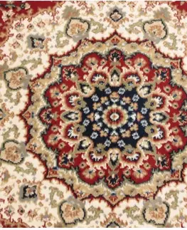 Koberce a koberčeky KONDELA Kendra Typ 3 koberec 67x120 cm vínovočervená / orientálny vzor
