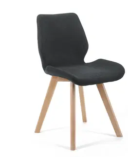 Jedálenské stoličky Moderné kreslo MIRKA, čierna