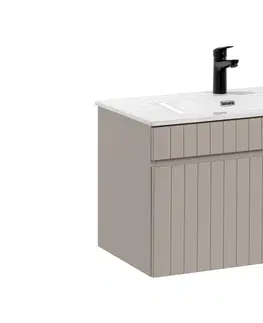 Kúpeľňový nábytok ArtCom Kúpeľňová skrinka s umývadlom ICONIC Cashmere U80/1 | 80 cm