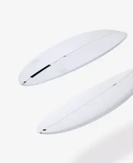 surf Surfovacia doska 6'8" 900 stredná dĺžka biela
