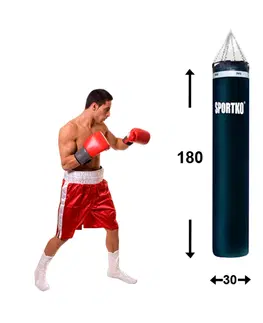 Boxovacie vrecia a hrušky Boxovacie vrece SportKO MP03 30x180cm / 65kg modrá