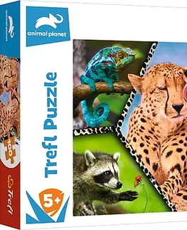 Hračky puzzle TREFL - Puzzle 100 - Krása prírody / Discovery Animal Planet