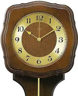 Hodiny Kyvadlové nástenné hodiny 5162/1, AMS DCF,  58cm