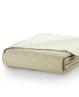 Prikrývky na spanie DecoKing Prehoz na posteľ Axel béžová, 220 x 240 cm, 220 x 240 cm