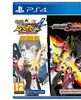 Hry na Playstation 4 Naruto Shippuden Ultimate Ninja Storm 4: Road to Boruto + Naruto to Boruto: Shinobi Striker PS4