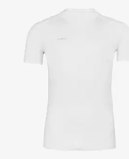 dresy Futbalový dres Essentiel s krátkym rukávom biely