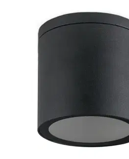 Záhradné lampy  Vonkajšie bodové svietidlo 1xGU10/35W/230V IP54 guľatý čierna 