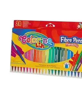 Hračky PATIO - Colorino fixky 24 farieb