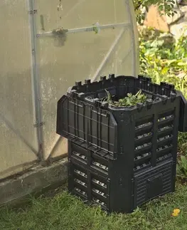 Záhradný nábytok ArtRoja Záhradný kompostér 360 L | čierna