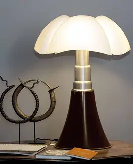 Stolové lampy Martinelli Luce Martinelli Luce Pipistrello – stolná lampa, hnedá