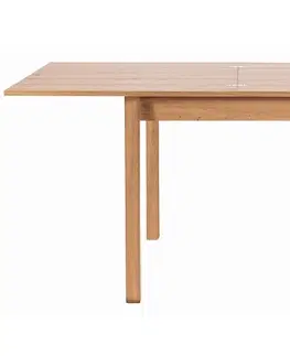Jedálenské stoly POLIS rozkladací jedálenský stôl, dub Artisan 