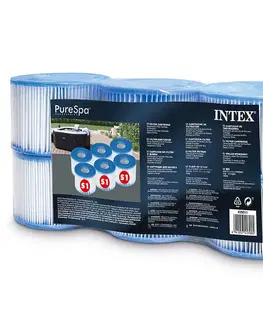 Filtračné vložky Filter jacuzzi/spa INTEX S1 6 ks 29011