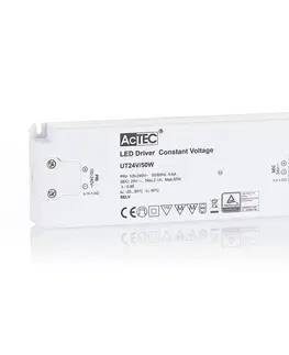 Napájacie zdroje s konštantným napätím AcTEC AcTEC Slim LED budič CV 24V, 50W