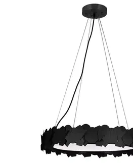 Svietidlá  LED Luster na lanku SOHO 1xLED/24W/230V čierna 