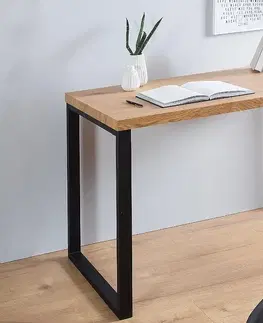 Písacie stoly LuxD Písací stôl Jayden dub 120 cm