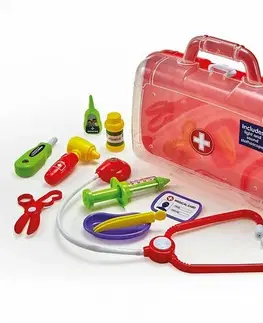 Drevené hračky Addo Doktorský kufrík s vybavením, 24,5 x 30 x 9 cm