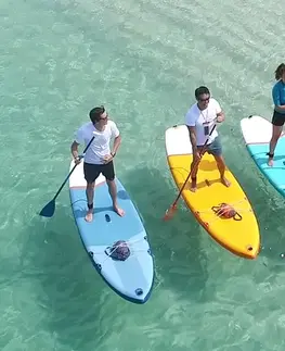 vodné športy Plutvička na nafukovací turistický paddleboard bez potreby náradia