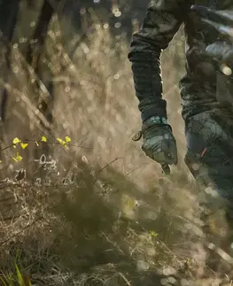 mikiny Poľovnícke nohavice 900 nehlučné priedušné s maskovaním Furtiv