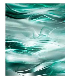 Tapety Samolepiaca tapeta abstrakcia tyrkysového oceánu - Turquoise Ocean
