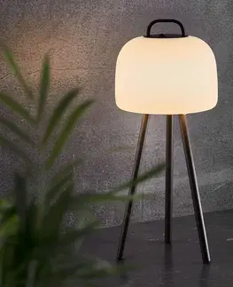 Vonkajšie osvetlenie terasy Nordlux LED stolová lampa Kettle Tripod kov, tienidlo 22cm