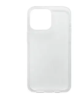 Puzdrá na mobilné telefóny Silikónový kryt MobilNET pre Apple iPhone 15 Pro Max, transparentný PGU-5406-IPH-15PMX