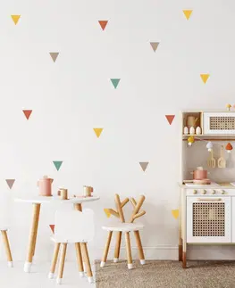 Nálepky na stenu Nálepky do detskej izby - Trojuholníky