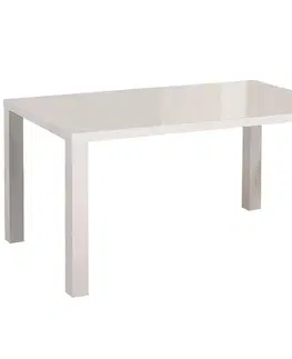 Stoly v podkrovnom štýle Stôl Ronald A) 120x80 Mdf – Biely