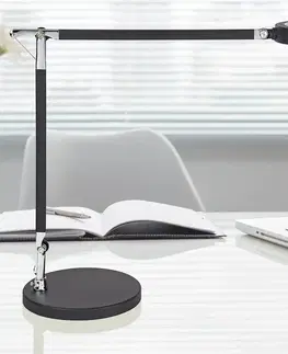 Stolové lampy na písací stôl Maul LED stolová lampa MAULgrace, variabilná farba, stmievateľná, čierna