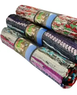 Rohožky Kinekus Rohož / koberec tkaný SOLEMAR 60x90cm, bavlna, farebný