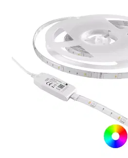 LED osvětlení  RGB LED Stmievateľný vonkajší pásik Wi-fi LED/6,5W/230V IP65 2 m Tuya 
